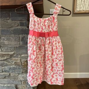 George kids 7 Pink and White Floral Dress